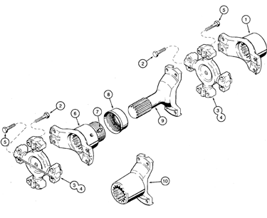 Spare parts diagram